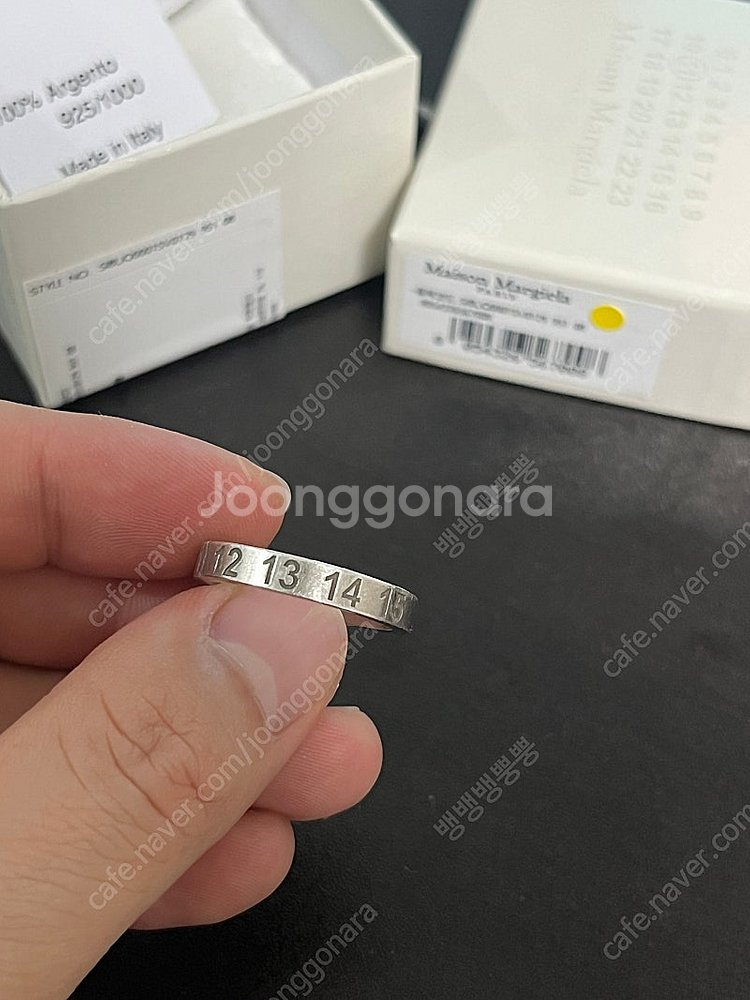 마르지엘라 넘버링 링--1