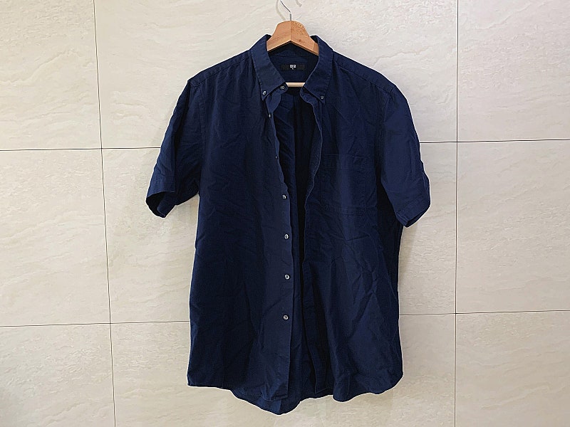 유니클로 / 반팔셔츠, 남성 반팔 셔츠 / XL(100-105) / 3만원