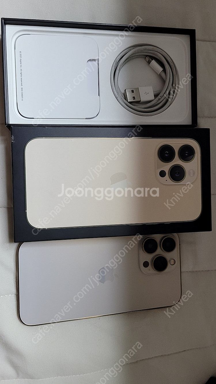 아이폰13 pro 512 골드--1