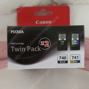 Canon 정품 PG-740, CL-741 세트 (트윈팩) 팝니다.