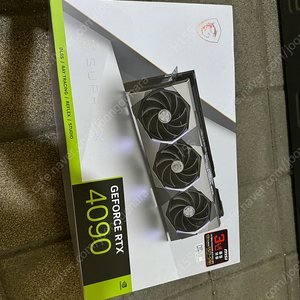 MSI RTX4090 슈프림X 박스만 판매합니다