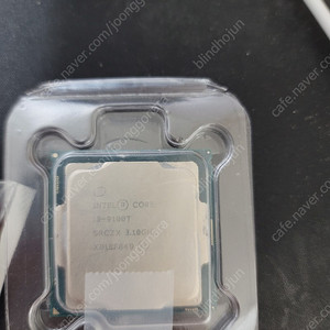 i3-9100t CPU 단품 팝니다.