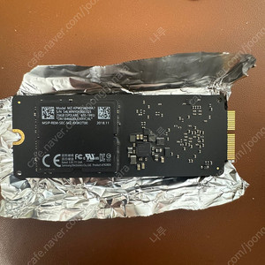 애플 정품 ssd 256gb (아이맥 탈거)