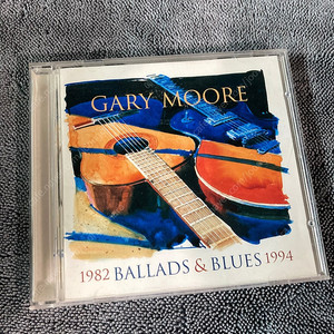 [중고음반/CD] 게리무어 Gary Moore 베스트앨범 BALLADS & BLUES 1982-1994