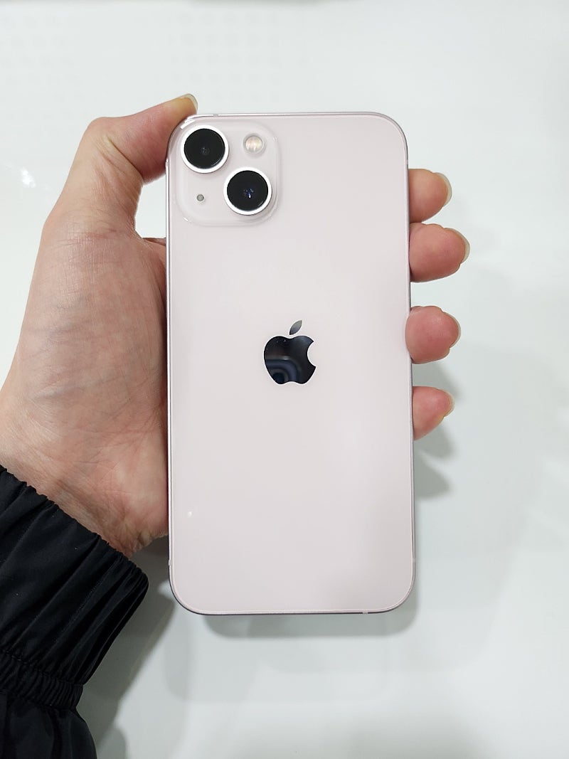 아이폰13 128G 핑크 특S급 깨끗한폰 49만