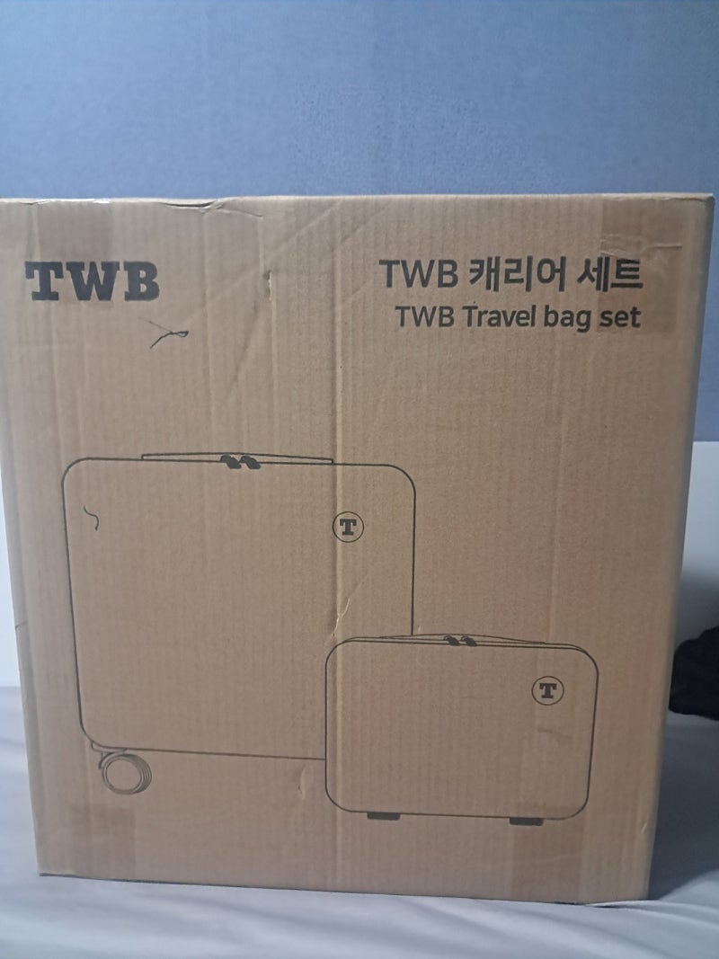 TWB 18인치 캐리어+ 14인치 레디백 세트 미개봉새상품