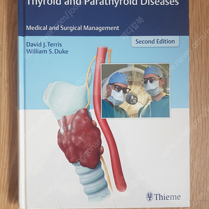 [의학도서,의학서적] Thyroid and Parathyroid Diseases(외과,내과 책)판매합니다.