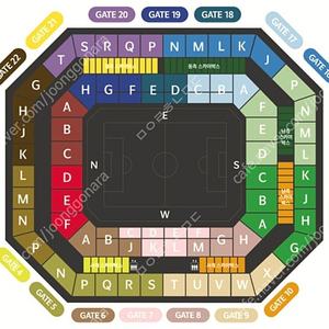 6월11일 KFA 대한민국 vs 중국 N-B 레드존 2연석