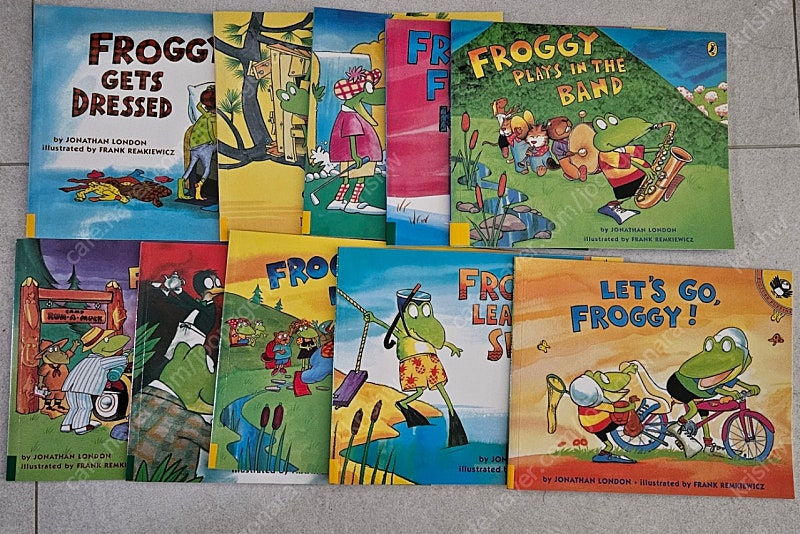 잠수네 인기 영어책 froggy, meg &mog, dragon tales