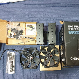 녹투아 / NOCTUA NH-D15 chromax.black / 풀박스 /공냉쿨러 끝판왕