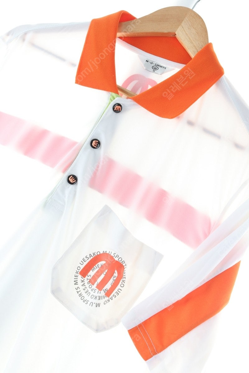 (M-L) 엠유스포츠 반팔 카라 티셔츠 사용감 기능성 골프