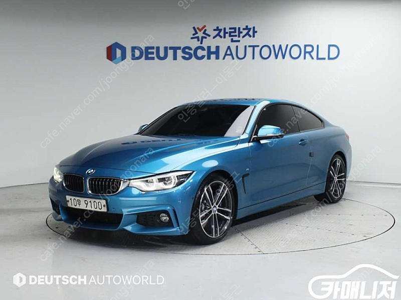 [BMW]4시리즈 (F32) 430i 쿠페 M 스포츠 (0톤) | 2018 | 121,600km년식 | 파란색 | 수원 | 1,790만원