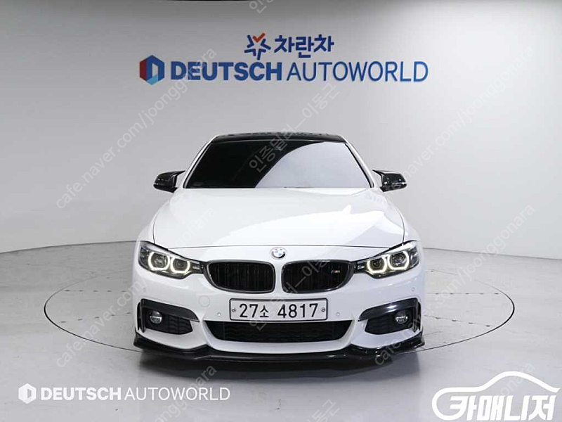 [BMW]4시리즈 (F32) 420i 쿠페 M 스포츠 (0톤) | 2018 | 80,589km년식 | 미선택 | 수원 | 2,500만원