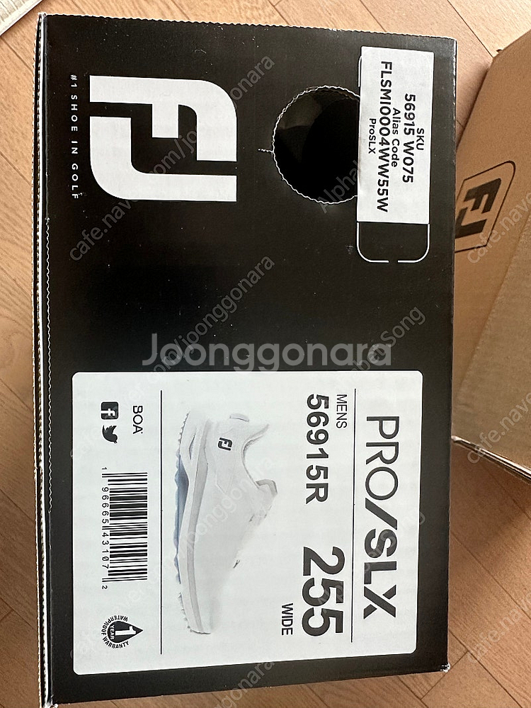 (새제품) 풋조이 PRO/SLX 255--0