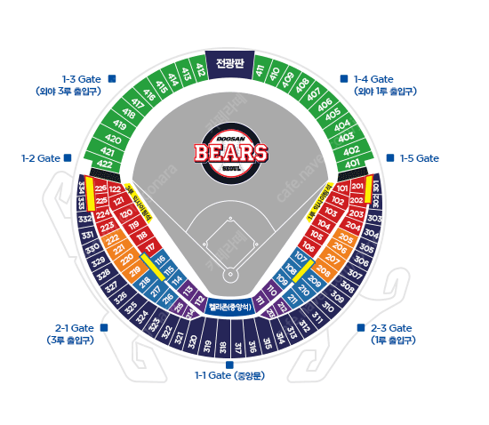 6월2일 오늘경기 두산 베어스 vs LG 트윈스 3루 테이블석 113블럭 4인석 판매합니다. 4연석 탁자석 엘지