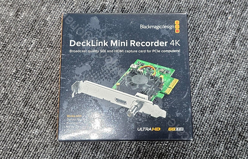 DeckLink Mini Recorder 4K 비디오 캡쳐카드 [미개봉-12만]