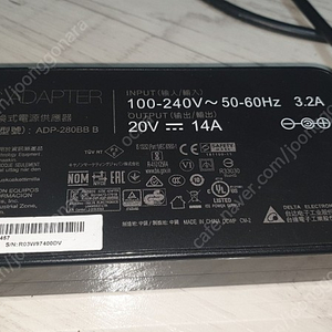 노트북 어뎁터 280w 어뎁터 7.4mm 20V, 14A