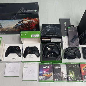 XBOX ONE X 박스 풀셋