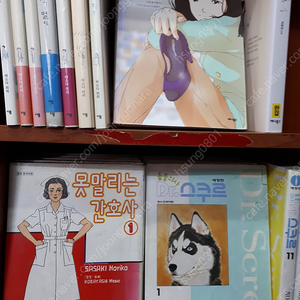 닥터스쿠르ㆍ못말리는 간호사ㆍ바리스타ㆍ토끼드롭스ㆍ채널고정ㆍ언덕길의아폴론ㆍ여자만화구두ㆍ마스다미리