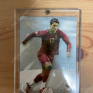 2007 Futera World Football Cristiano Ronaldo 카드