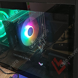 한성컴퓨터 데스크탑 블랙 TFG MX4A570i RTX3070Ti