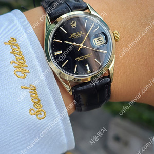 [정품] 롤렉스 오이스터퍼페츄얼 데이트 14K 골드캡 오토 빈티지 (Rolex Oyster Perpetual Date Gold-Capped Vintage)