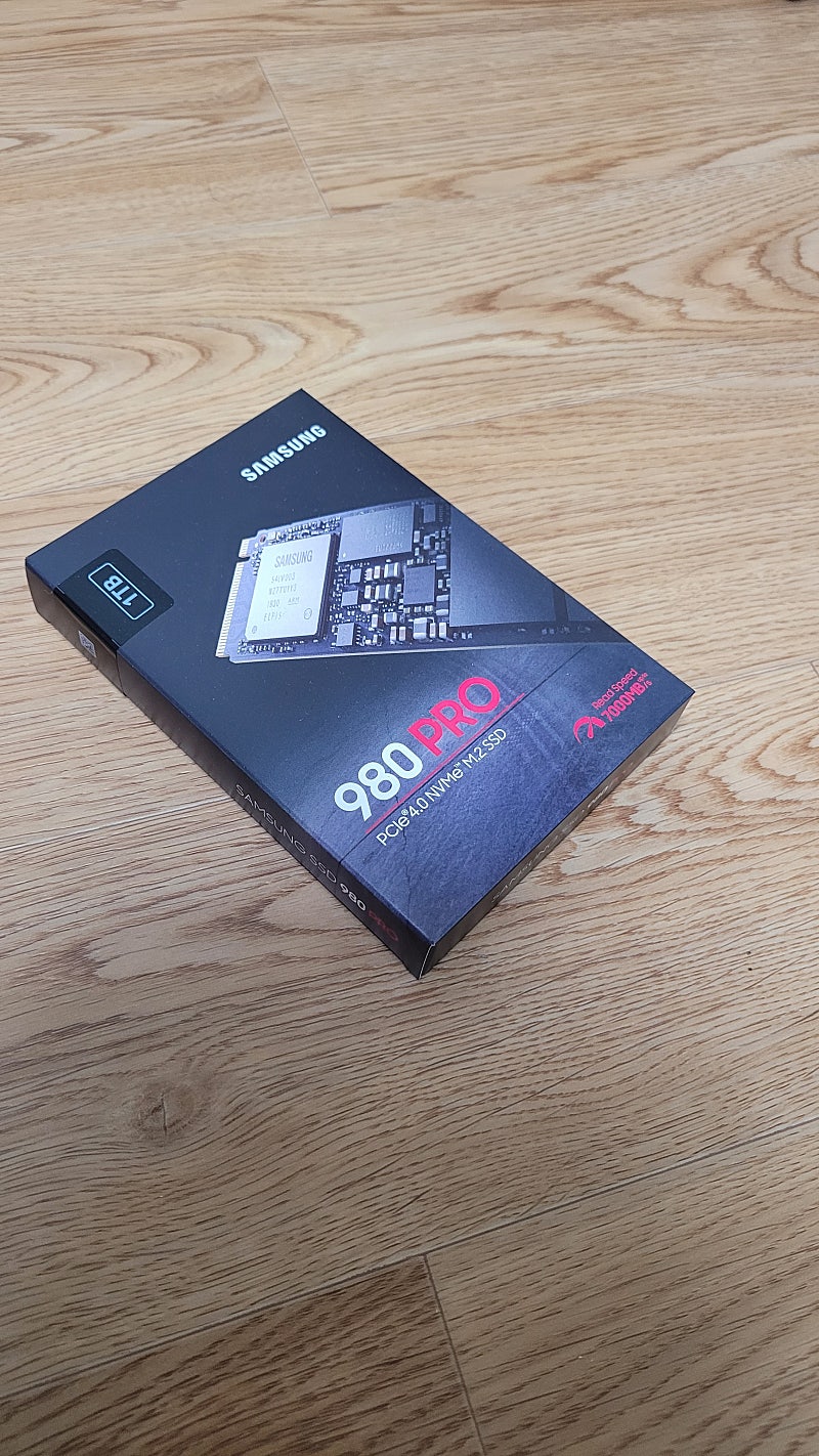 삼성 ssd 1TB 980pro M.2 NVMe 미개봉