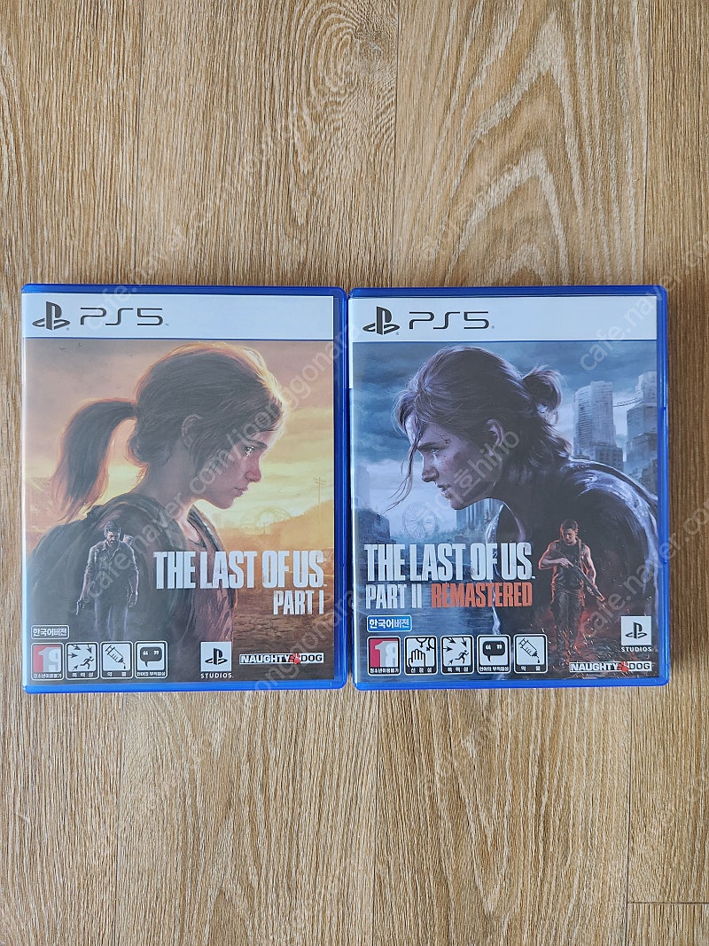 ps5 라스트오브어스 파트1,2 일괄팝니다