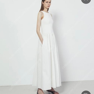 리디피 화이트 롱 원피스 s COTTON HALTER DRESS_WHITE