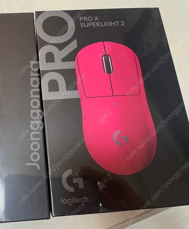 (미개봉)지슈라2 마젠타 Logitech GPRO SUPERLIGHT 2