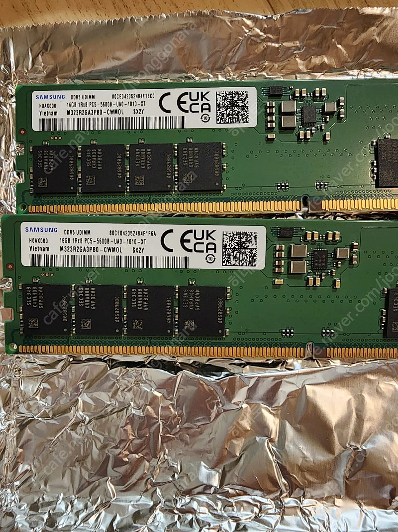 삼성전자 RAM DDR5 16gb pc5-44800