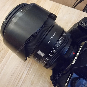 빌트록스 75mm f1.2 팝니다 후지마운트 X마운트 75.2