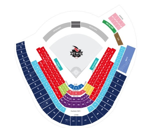 6월8일 토요일 LG트윈스 KT위즈 1루 3루 테이블 2연석 3연석 위즈파크