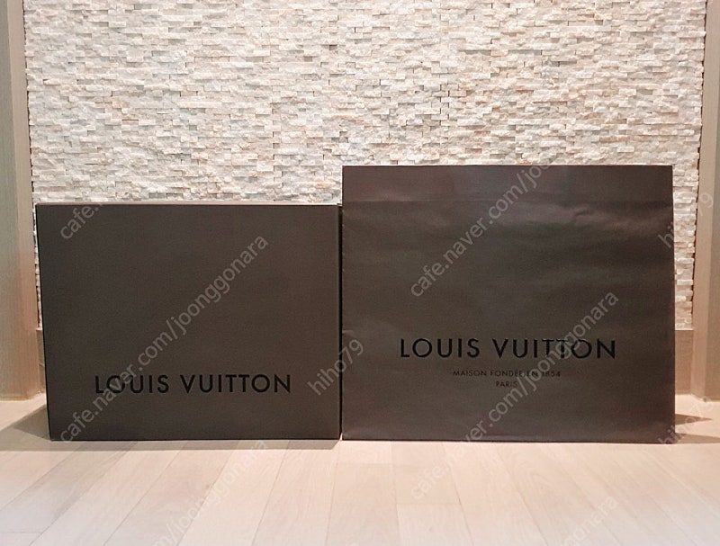 [백화점정품]루이비통 쇼핑백+박스 SET,루이비통 가방