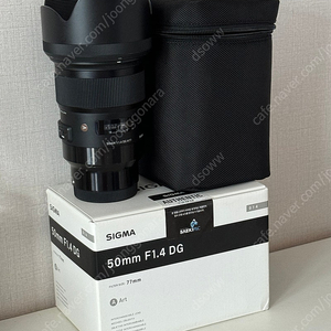 시그마 아트 50mm f1.4 DG 소니 FE 마운트