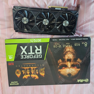 이엠텍 RTX 3070TI 디아블로