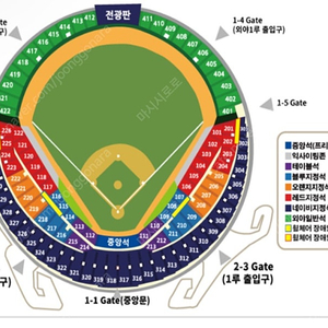 6월 9일 17시 두산 기아 1루 네이비 응원석 305블석 12열 2연석 양도합니다