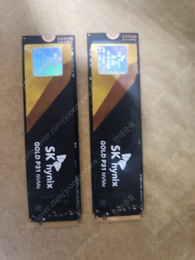 SK 하이닉스 P31 M.2 NVMe 1TB SSD 판매합니다.(24년 4주차 생산품)