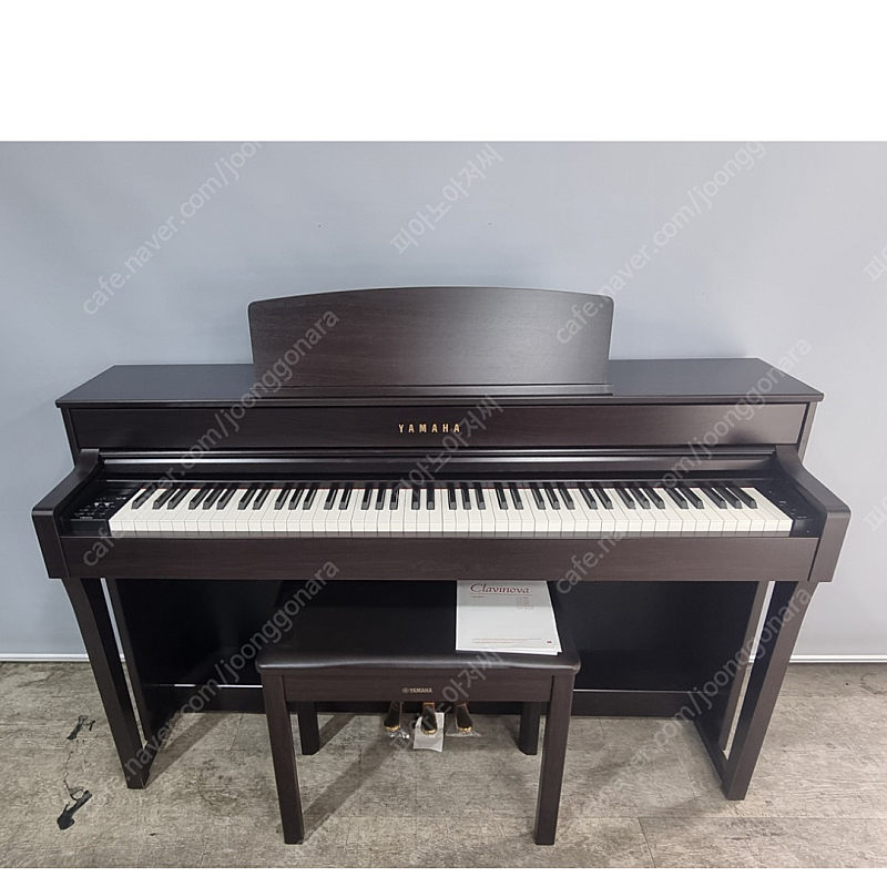 (판매)야마하피아노 CLP-645 목건반 로즈우드색상