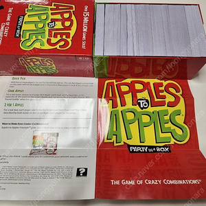 apples to apples