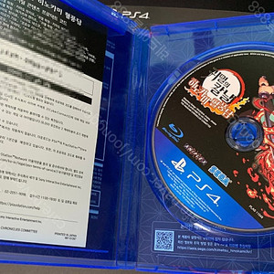 PS4 귀멸의 칼날 혈풍담 게임타이틀+피규어