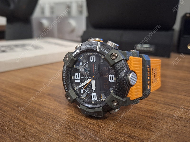 카시오 쥐샥 머드마스터 판매 (Casio G-Shock Mudmaster Quad Sensor Bluetooth Carbon Core Watch - GG-B100-1A9)