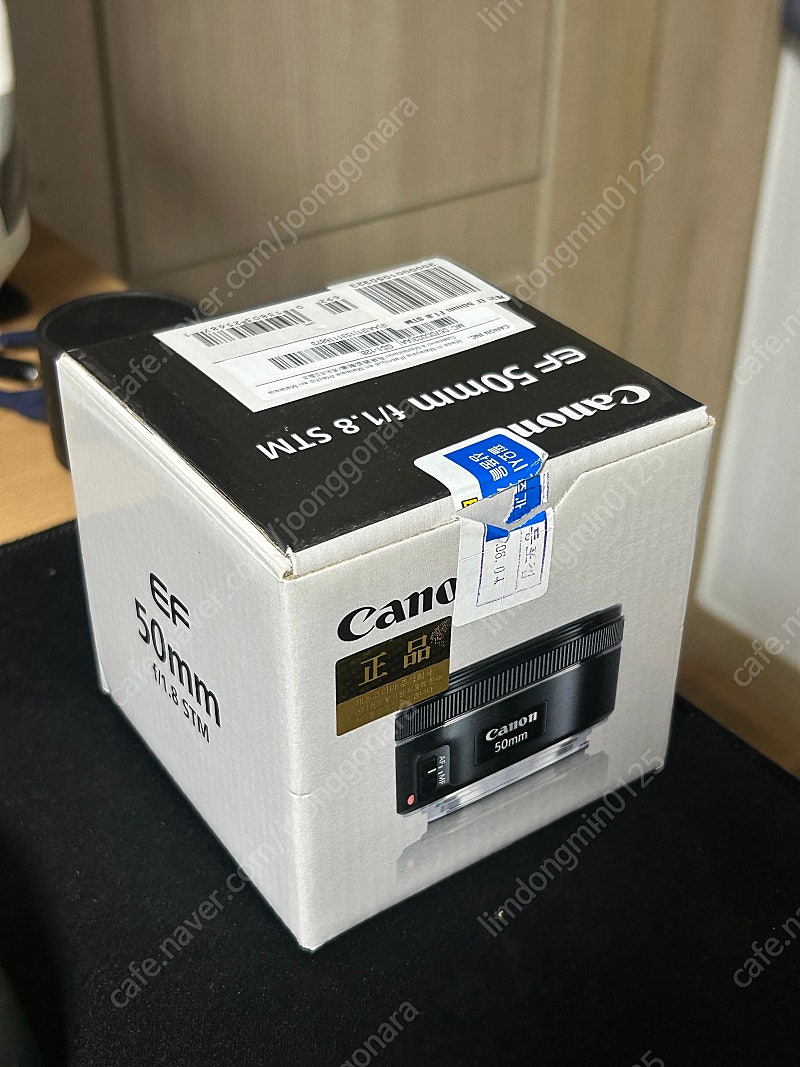 캐논 EF 50mm f/1.8 단렌즈 판매합니다.
