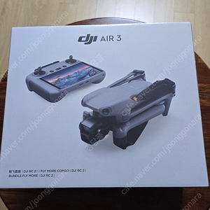 DJI AIR3 플라이모어 콤보(RC2) 새상품 팝니다