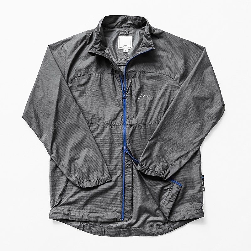 CAYL 케일 Light air jacket 2 / grey 퍼텍스 바람막이 등산 캠핑 백패킹 러닝 자켓 L 사이즈 팝니다 새상품 (울산)