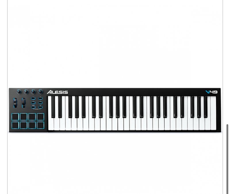 마스터 키보드 미디 건반 alesis v49