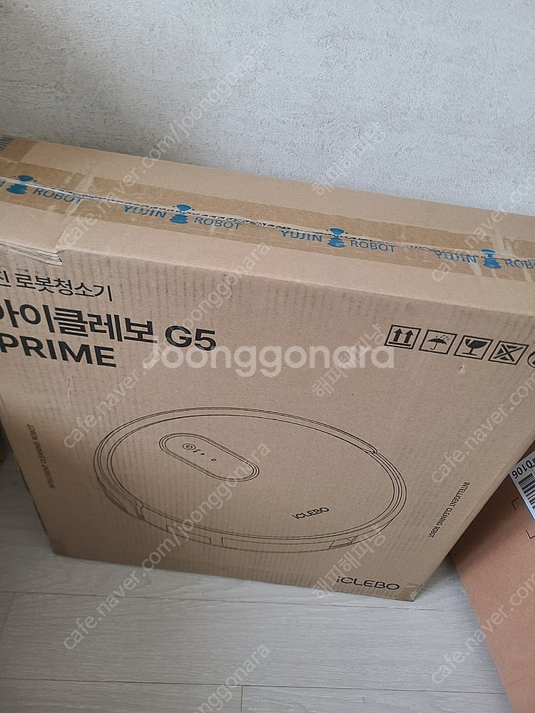아이클레보 G5 프라임 로봇청소기 카키그레이--2