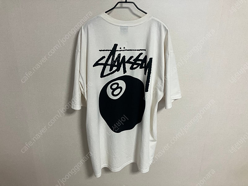 [XL]스투시 8볼 피그먼트 티셔츠