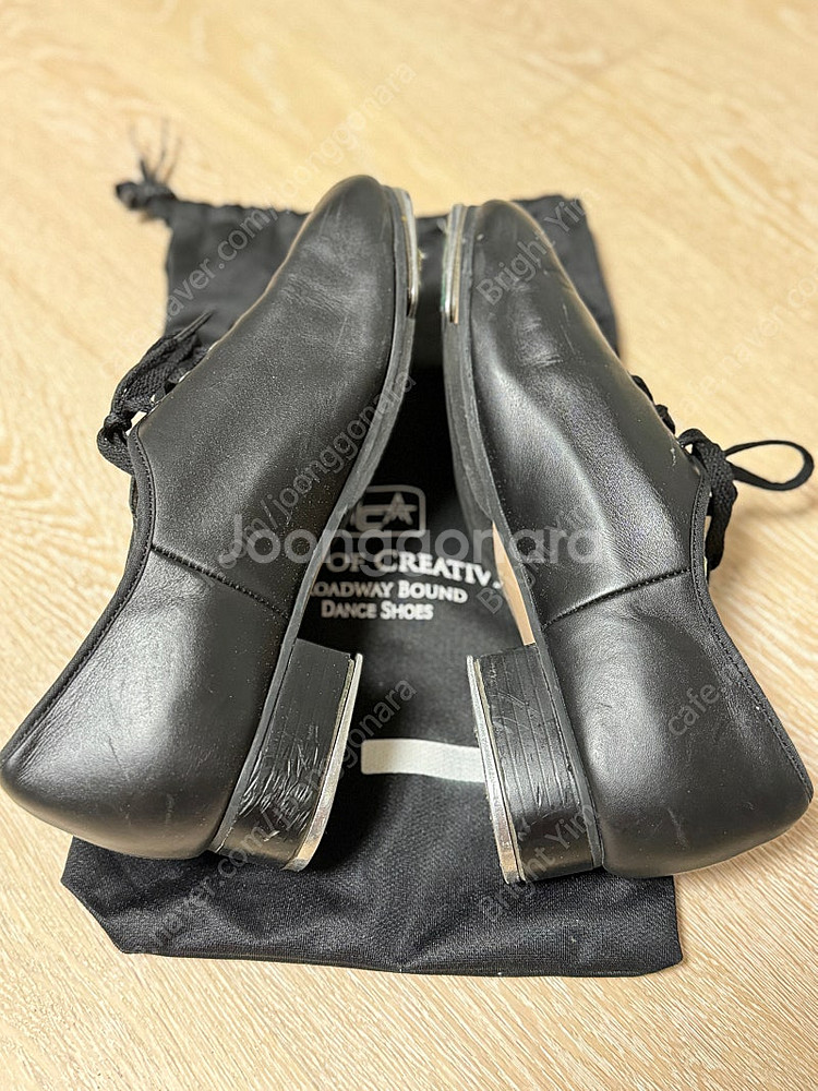 260사이즈 가죽 수제 탭댄스화 Made in Kore...--1