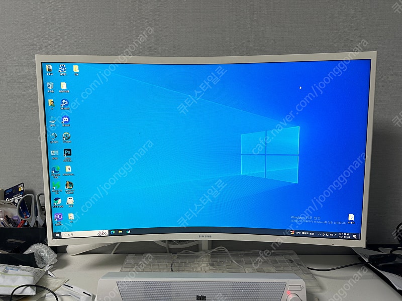 삼성 32인치 커브드 모니터 화이트 144hz LC32JG51FDKXKR (C32JG51)